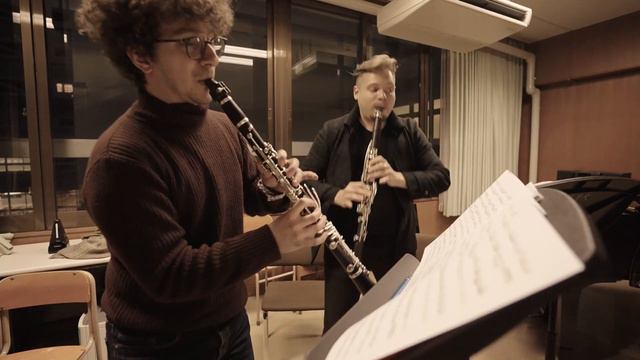 Telemann Duo Sonata No. 3 for two Clarinets Kohán&Beverari смотреть онлайн