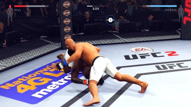 Getting Knock Outs In Ranked Championships - Kicking Heads OFF! EA Sports UFC 2 Online Gameplay смотреть онлайн