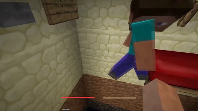 Гэй щит двух дедов в майнкрафте | Мистик и Лаггер | смотреть онлайн