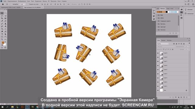 Создание композиции для паттерна (Shutterstock) смотреть онлайн