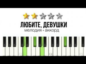 КАК ИГРАТЬ Браво - Любите, девушки _ РАЗБОР песни на фортепиано + аккорды
