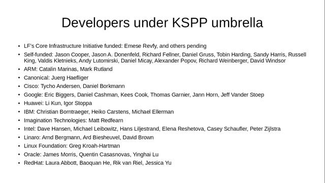 The State of Kernel Self-Protection смотреть онлайн