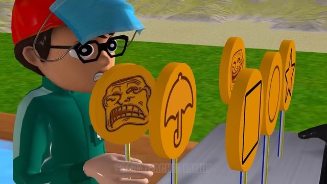Scary Teacher 3D vs Squid Game Wooden Door Water Sprayer 5 Times Challenge Miss T vs Granny Loser смотреть онлайн