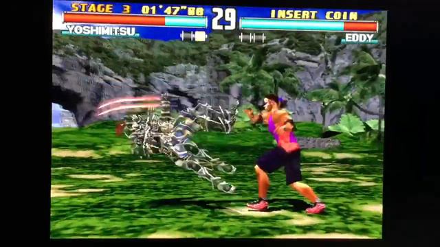 Japan PS Classic TEKKEN 3/鉄剣３Arcade Mode Gameplay (Off Screen Footage) смотреть онлайн
