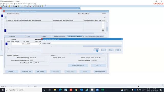 Oracle EBS Payables Payment managers & Bank setup смотреть онлайн