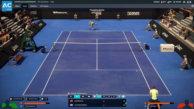 Tennis Manager 2022 - 26 Minutes of Gameplay смотреть онлайн