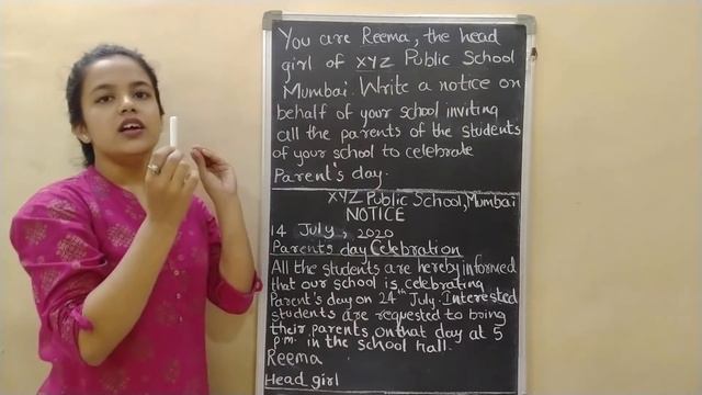 Notice Writing / How to write a notice / *Tips* to write Notice / Guaranteed 4 Marks / #ritikasawan смотреть онлайн