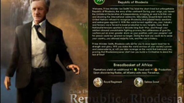 Rhodesia - Ian Smith | War