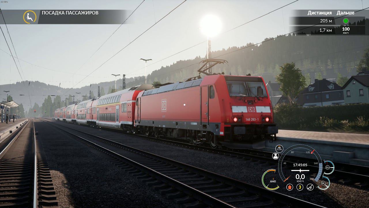 Train Sim World (TSW): сценарий - Региональный экспресс. (перезалив) смотреть онлайн