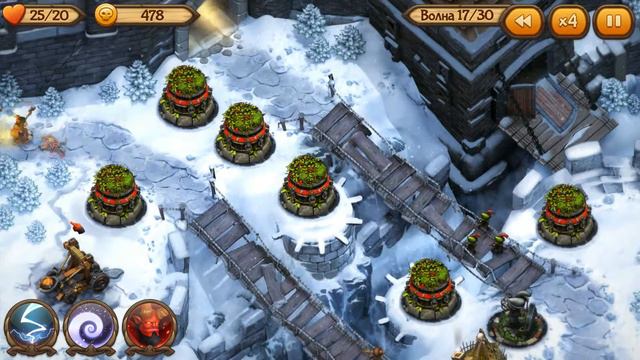 Evil Defenders СТАРЫЙ ЗАМОК миссия 9 (Инферно) часть 53 (прохождение) смотреть онлайн