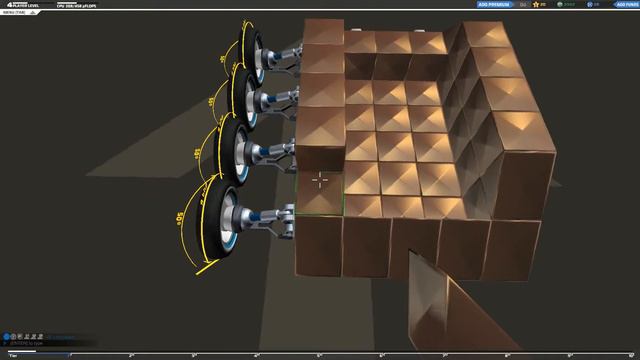 Robocraft #2-Постройка Нового каробля и первый бой смотреть онлайн