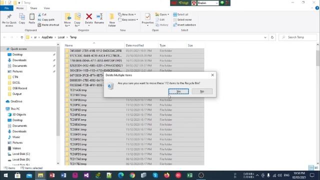 [TUTORIAL] how to delete temporary files in windows 10 II Bangla Tutorial смотреть онлайн