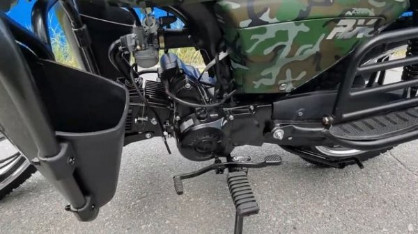 Мопед АЛЬФА LUX 125 куб.см (ALPHA RX LUX) в сети X-MOTORS