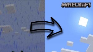 Команды на изменение погоды в Майнкрафт