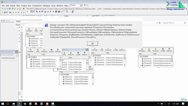 Cara install Zeos Connection pada Delphi 7 смотреть онлайн
