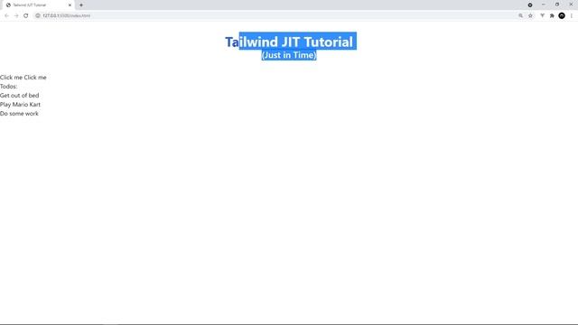 Tailwind Just in Time Tutorial #1 - Introduction смотреть онлайн