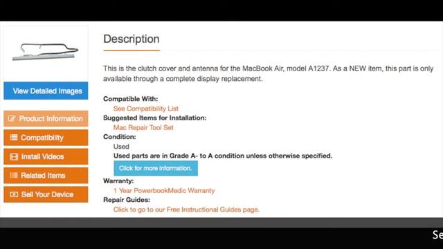 MacBook Air 13.3 Early 2008 - Repuestos смотреть онлайн