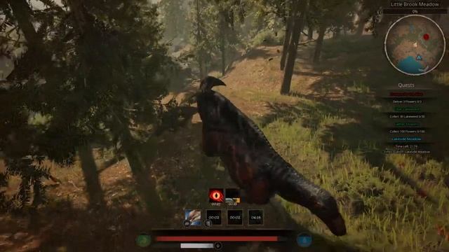 Path of Titans they tried jumping my Barsboldia смотреть онлайн