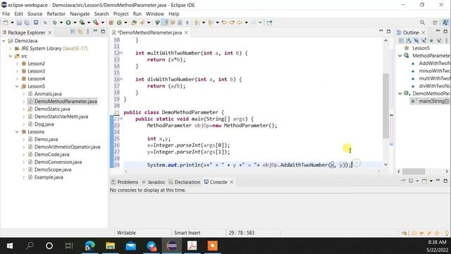 JAVA Lesson 05 How to use Class and Object смотреть онлайн