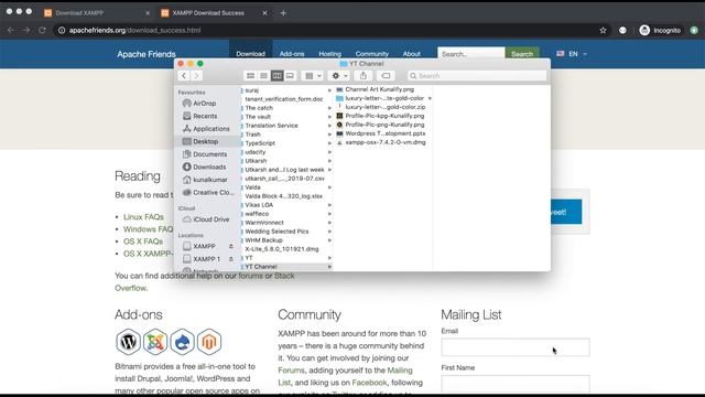 Install PHP and MySQL using Xampp on Mac смотреть онлайн
