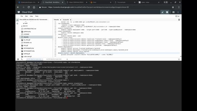 Microservices in the Cloud with Kubernetes and Istio смотреть онлайн