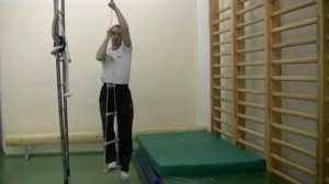 Лазанье по веревочной лестнице