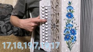 Лети пташка, канарейка (казачья) - разбор на гармони