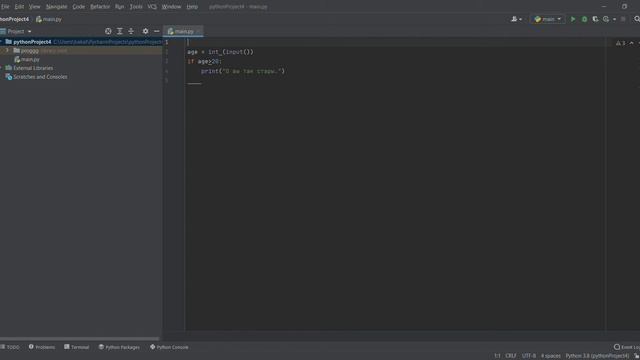 Python вопросы if и else. Как пользоваться и что они значат. смотреть онлайн