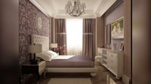 Идеи комбинирования обоев в спальне