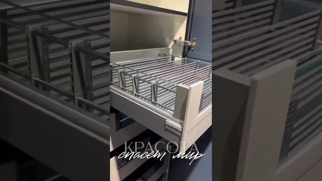 Кухня Cascada в новом оттенке "голубой фьорд" смотреть онлайн