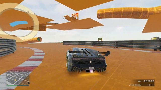 GTA 5 custom stunt races!!! Happy Halloween Race!!! смотреть онлайн