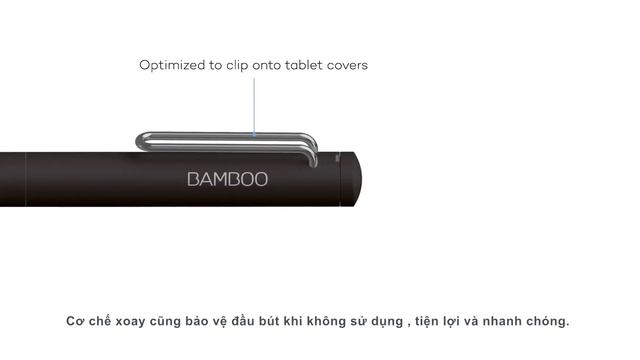 Bút cảm ứng Wacom Bamboo Fineline - Thương hiệu Wacom смотреть онлайн