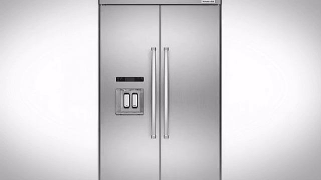 KitchenAid KBSD608ESS Side by Side Refrigerator смотреть онлайн