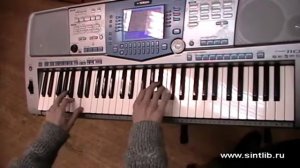 Золушка музыка игра на синтезаторе