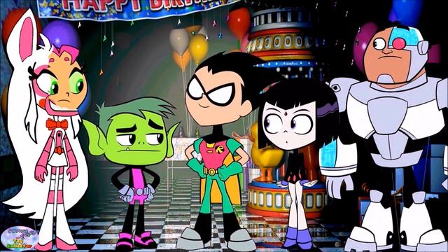 Teen Titans Go! Vs. FNAF Freddy And Friends! Cartoon Character Swap - SETC