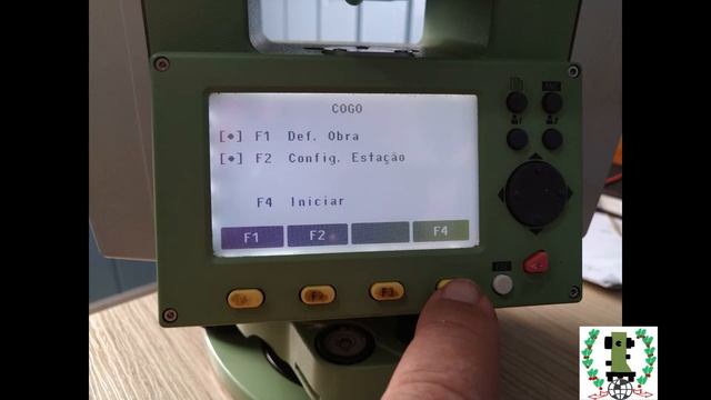CAMINHAMENTO COGO LEICA смотреть онлайн