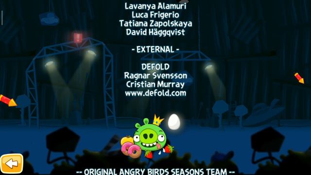 Angry Birds Seasons - Credits (Piggywood Studios Version) смотреть онлайн