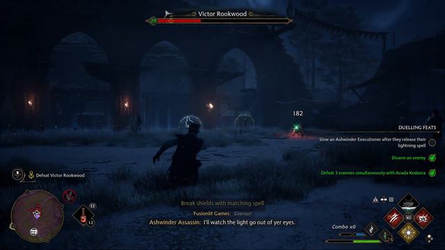 Avada Kedavra Vs. Victor Rookwood Boss Fight - Hogwarts Legacy [4K 60FPS] смотреть онлайн