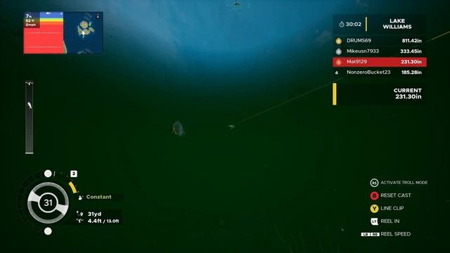 Online Tournament Lake Williams Fishing Sim World Bass Pro Shop Edition смотреть онлайн