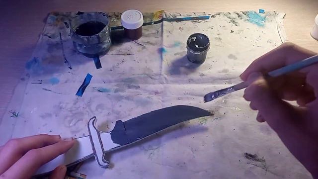 Как сделать нож из игры CS GO, из картона смотреть онлайн