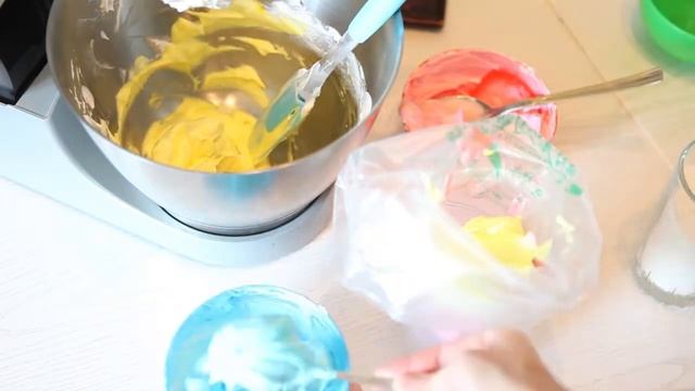 Радужное безе | рецепт меренги | Meringue