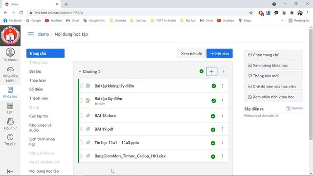 Cách thêm Word, Excel, PowerPoint, PDF, video, âm thanh... vào khóa học trên trang lms.hcm.edu.vn смотреть онлайн