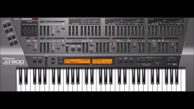 Roland JD-800 (1991) | Factory Multimode Song (HQ) смотреть онлайн