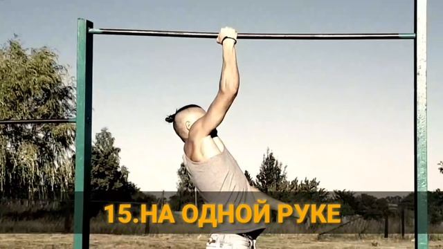 ВИДЫ ПОДТЯГИВАНИЙ НА ТУРНИКЕ от LvL 1 до LvL 80 и какие мышцы работают в каждом смотреть онлайн