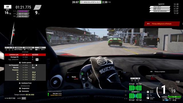 Assetto Corsa Competizione - Race 1 - Nurburgring Circuit - Carrer Mode смотреть онлайн