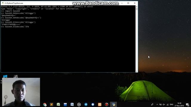 encoding, decoding base 64/32/16 using python смотреть онлайн