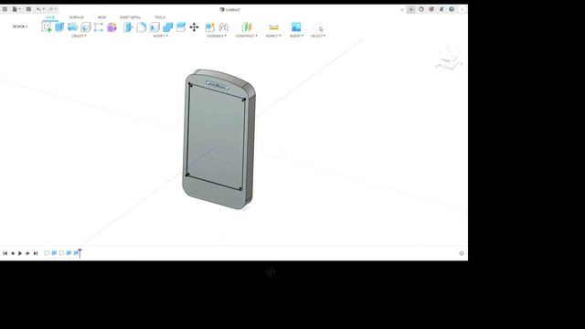 How To Create An Android Phone in Fusion 360 | Fusion 360 Beginner's Tutorial | Exercise 4 смотреть онлайн