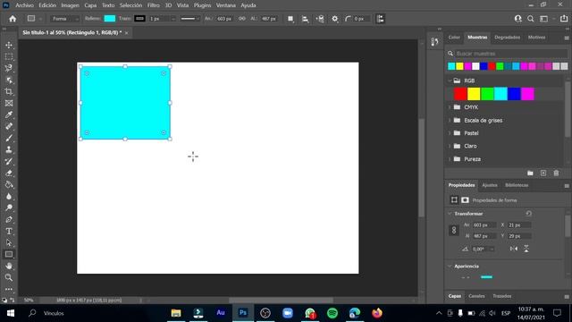 Cómo Insertar Imágenes en Cuadros o Dentro de una Forma en Photoshop смотреть онлайн