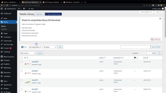 How to Export Wordpress Media Library смотреть онлайн