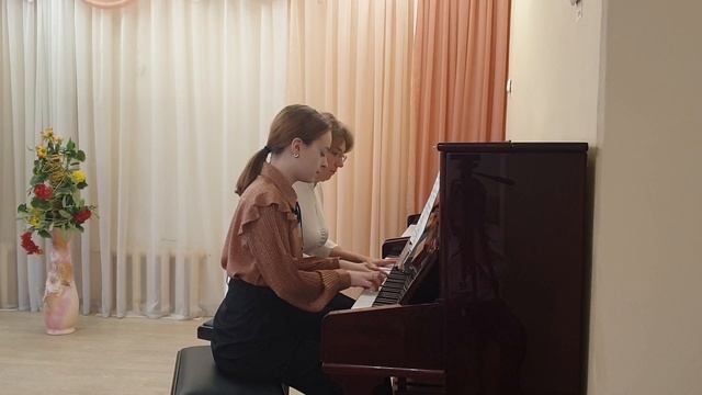 Р.Шуман Экспромт.Братская Нелли,Чиркова Татьяна Анатольевна. смотреть онлайн